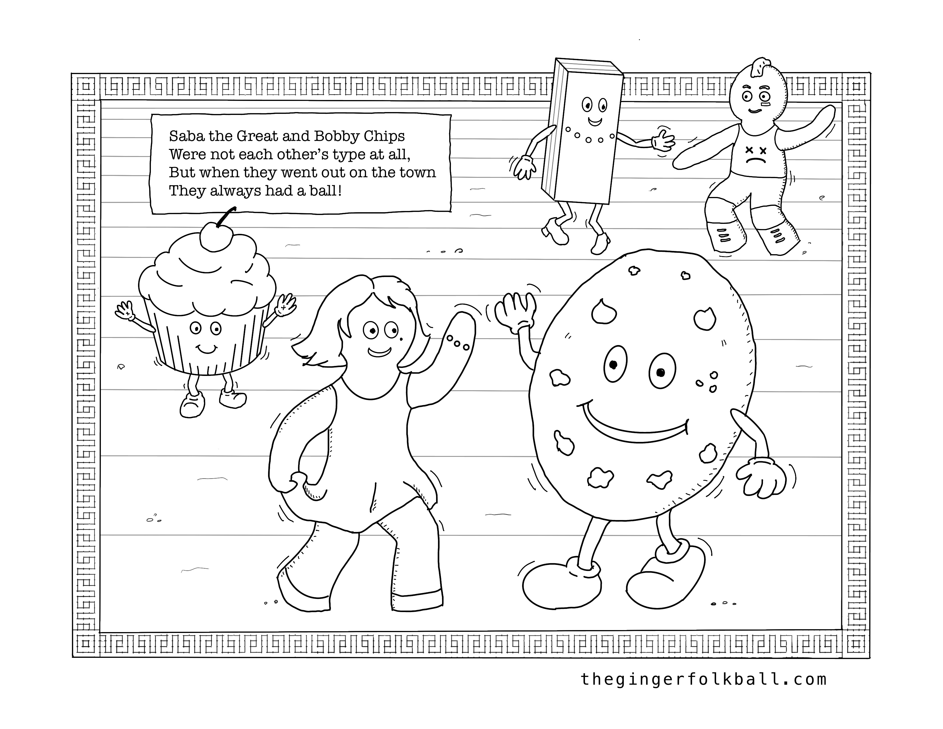 image of coloring page